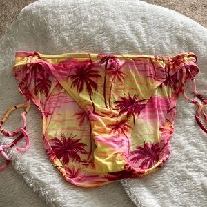 Beautiful tropical bikini bottom